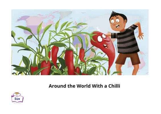 Around the World With a Chilli[有聲書] 出版公司:好書多教育科技有限公司 作者:Nayan Chanda 類型:親子童書-兒童繪本 有聲書(含PDF電子書) 英文版