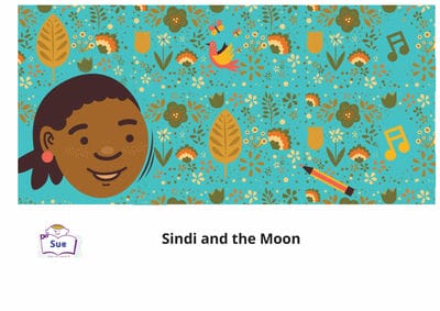 Sindi and the Moon[有聲書] 出版公司:好書多教育科技有限公司 作者:Zanele Dlamini 類型:親子童書-兒童繪本 有聲書(含PDF電子書) 英文版