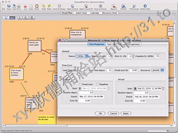 SharedPlan Pro v6.3.1.433 for Windows 英文正式版(項目計劃軟體)
