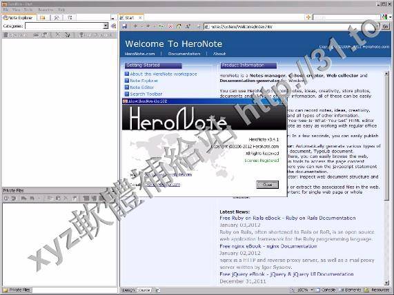 HeroNote v3.4.1 英文正式版(文檔管理軟體)