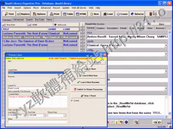 PrimaSoft Music Library Organizer Pro v2.8 英文正式版(Windows下用於分類、組織和管理音樂唱片的軟體)