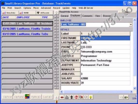PrimaSoft Personnel Organizer Pro v2.8 英文正式版(人事管理軟體)