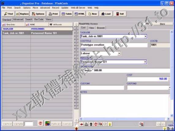 PrimaSoft Task Job Organizer Pro v2.8 英文正式版(數據庫管理軟體)