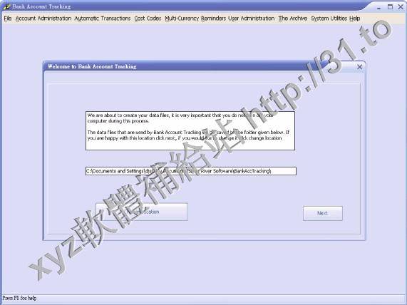 Silver River Software Bank Account Tracking v6.12 英文正式版(個人財務軟體)