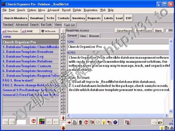 PrimaSoft Church Organizer Pro v2.9 英文正式版(資產管理軟體)