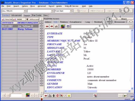 PrimaSoft ChurchPack Organizer Pro v2.9 英文正式版(資產管理軟體)