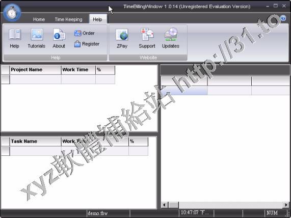 ZPAY Time Billing Window v1.0.17 英文正式版(考勤計薪統計軟體)