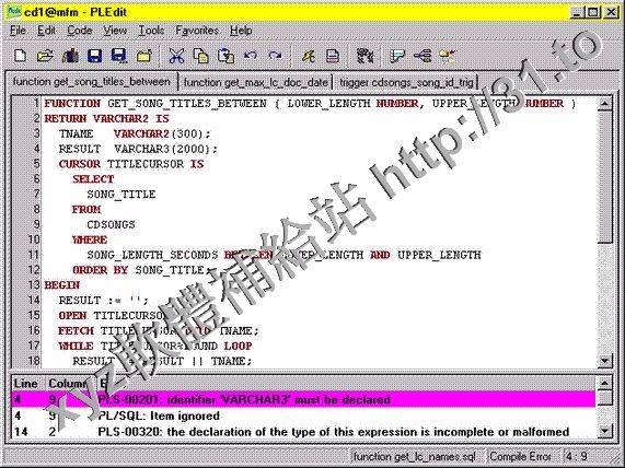Benthic Software PLEdit v6.1.610 x64 英文正式版(數據庫管理軟體)
