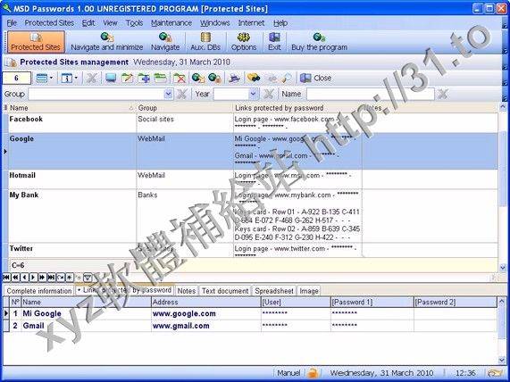 MSD Passwords v1.5.0.4 Portable 英文正式版(密碼管理軟體)