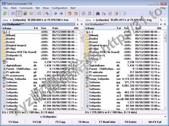 Ghisler Software Total Commander v8.52a x64 英文正式版(磁碟文件管理軟體)
