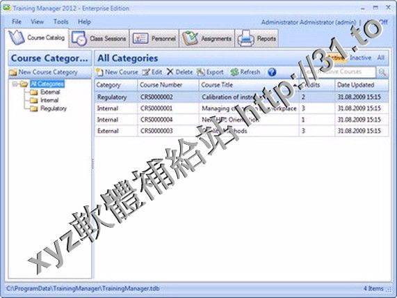 Kaizen Software Training Manager 2012 Enterprise Edition v1.0.1173.0 英文正式版(員工訓練管理軟體)