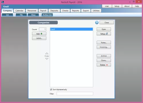 PenSoft Payroll Premier Edition 2016 v4.16.4.01 英文正式版(工資和員工管理軟體)
