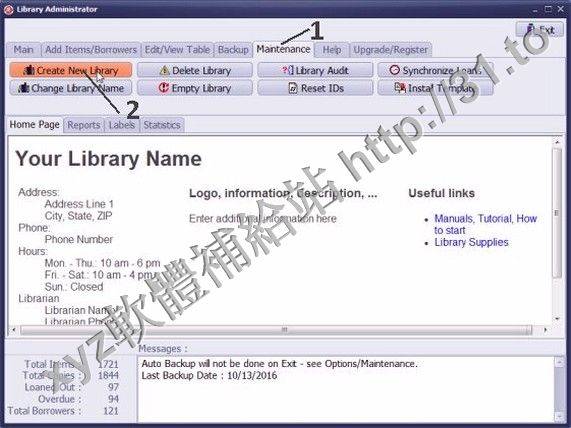 PrimaSoft Handy Library Manager v2.1 英文正式版(管理您的庫項目軟體)