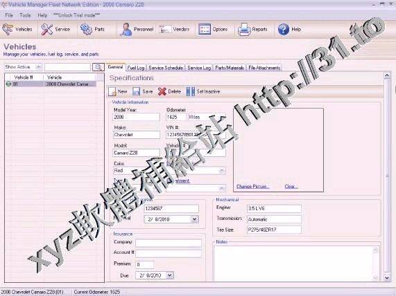 Kaizen Software Vehicle Manager 2018 Fleet Network Edition v2.0.1172.0 英文正式版(車輛管理軟體)