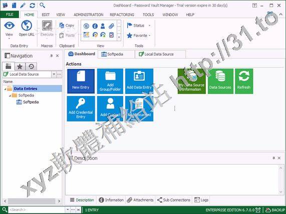 Devolutions Password Vault Manager Enterprise Edition v10.0.0.0 英文正式版(密碼庫管理器軟體)