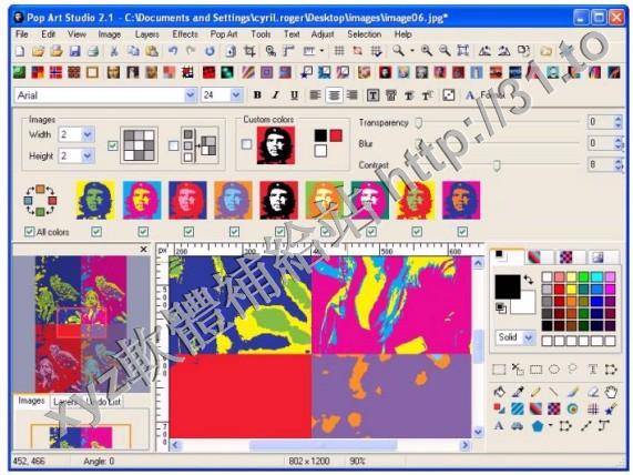 Pop Art Studio v6.2 Batch Edition Winx64 英文正式版(圖片編輯軟體)