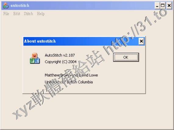 PrrreTeeest v1.0 Windows 3.1 英文正式版(全景攝影拼圖軟體)