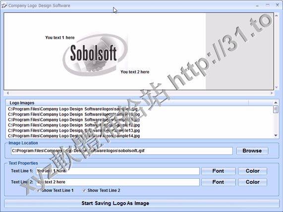 Company Logo Design Software v7.0 英文正式版(LOGO標誌設計製作軟體)