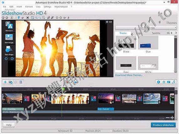 Ashampoo Slideshow Studio HD 4 v4.0.3 英文正式版(圖片最佳化軟體)