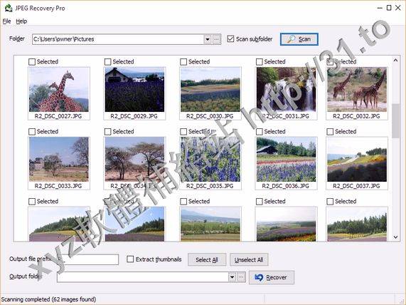 eWorld JPEG Recovery Pro v6.1 英文正式版(數位相片修復軟體)