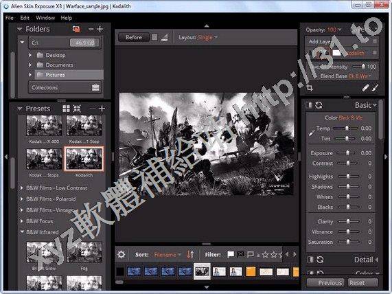 Alien Skin Software Exposure X3 v3.5.4 X64 英文正式版(相片特效軟體)