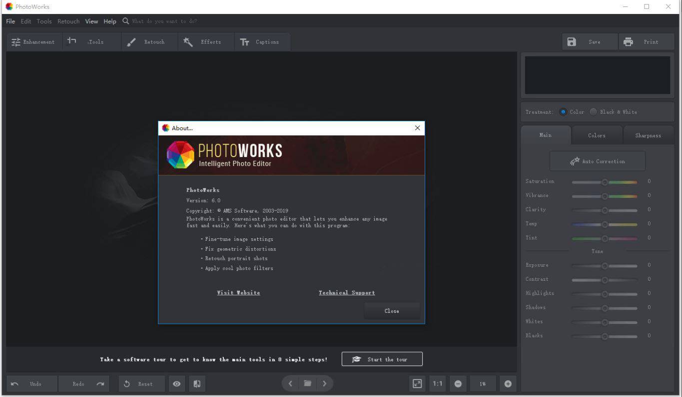 AMS Software PhotoWorks 6.00 相片軟體編輯 英文版