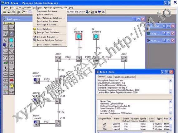 Applied Flow Technology Arrow v4.0.2012.01.06 英文正式版(供易於使用的，全面的，可壓縮的管道流體分析和系統應力模型軟體)