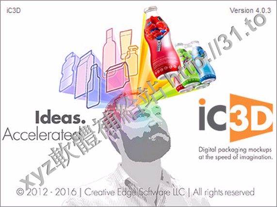 Creative Edge Software iC3D Suite v4.1.0 X64 英文正式版(3D包裝設計和可視化軟體)