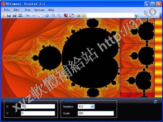 Ultimate Fractal v2.2 Win64 英文正式版(分形圖創建工具軟體)