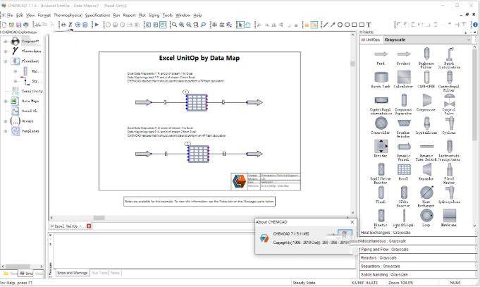 Chemstations CHEMCAD Suite 7.1.5.11490 化學過程模擬軟體 英文版(DVD版)
