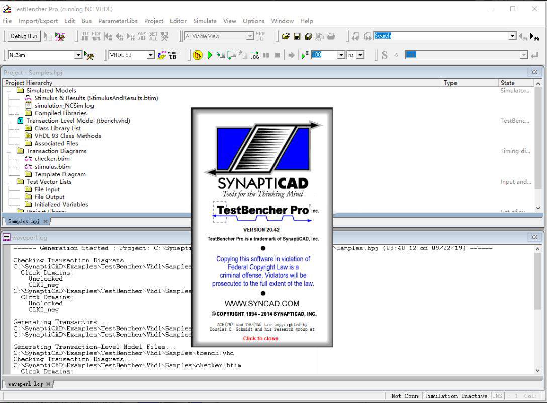 SynaptiCAD Product Suite 20.42(電子設計自動化)工具集合 英文版