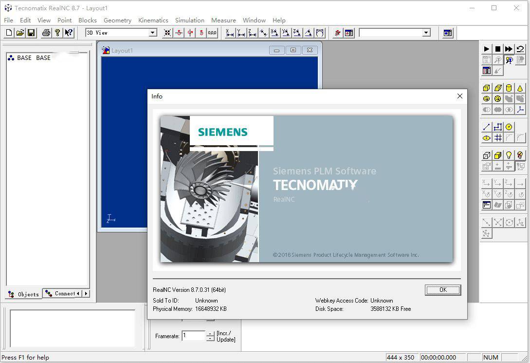 Siemens Tecnomatix RealNC 8.7.0 數字製造解決方案軟體 英文版(DVD版)