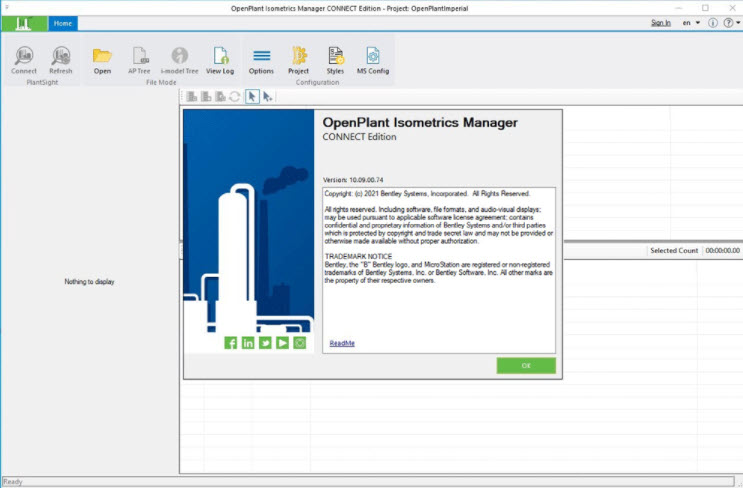 Bentley OpenPlant Isometrics Manager CONNECT Edition 10.09.00.74 智能等角圖繪製 英文版(DVD版)