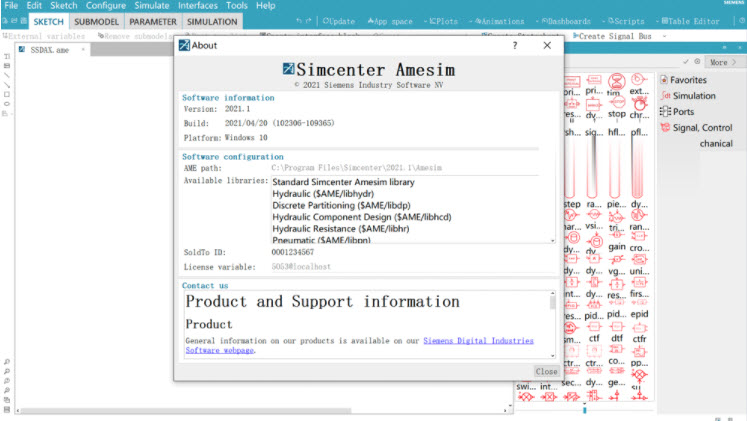 Siemens Simcenter Amesim 2021.2.0 系統模型製作與模擬 英文版(2DVD)