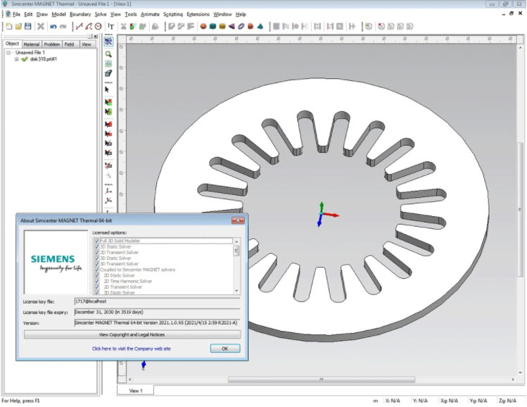Siemens Simcenter MAGNET 2021.1 電磁場分析工具 英文版(DVD版)