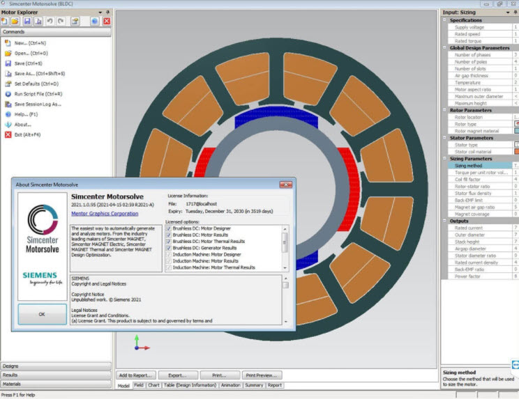 Siemens Simcenter MotorSolve 2021.1 馬達設計 英文版