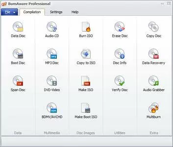 BurnAwarePortable 10.0 英文正式版(強力的燒錄工具軟體)