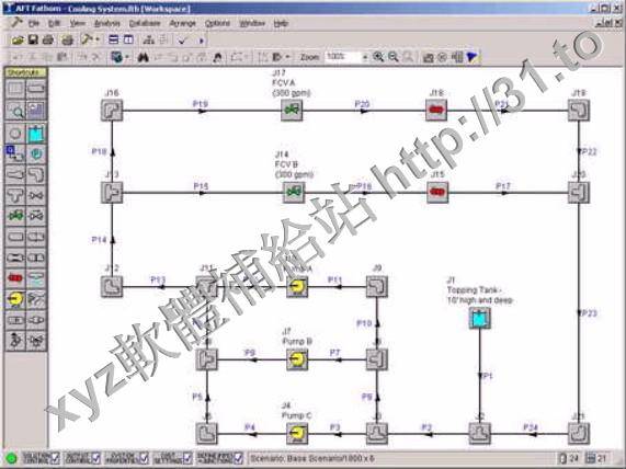 Applied Flow Technology Fathom v7.0.2012.01.06 英文正式版(流體屬性數據庫訪問插件與查看軟體)