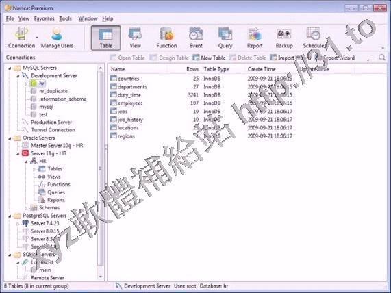 PremiumSoft Navicat Premium Enterprise Edition v10.0.11 英文正式版(數據庫管理和開發軟體)