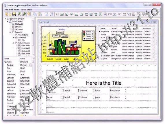 Longtion Software Database Application Builder v3.5.0.380 Site Edition 英文正式版(數據庫應用軟體)