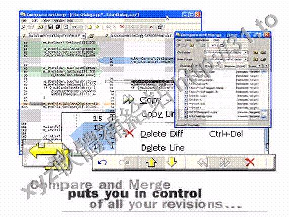 TGRMN Software Compare and Merge v2.3c 英文正式版(比較源代碼軟體)