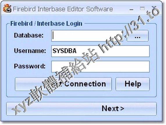 Firebird Interbase Editor Software v7.0 英文正式版(數據庫編輯表格軟體)