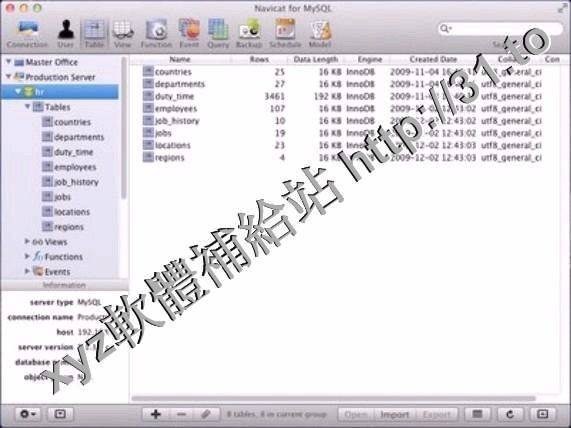 PremiumSoft Navicat for PostgreSQL Enterprise Edition v11.2.6 英文正式版(forPostgreSQL和MySQL 資料庫管理和開發軟體)