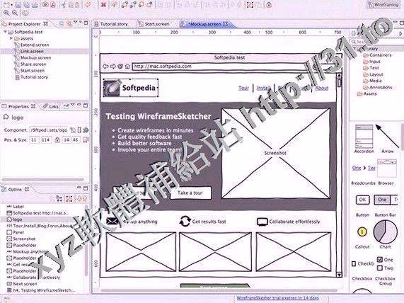 WireframeSketcher v5.0.2 英文正式版(界面設計軟體)