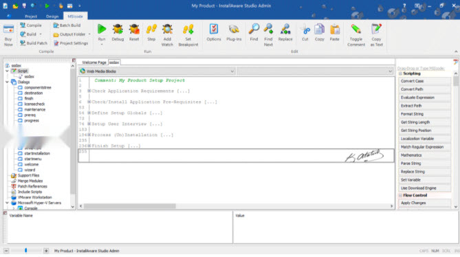 InstallAware Studio Admin X13 v30.05 安裝式程封裝製作 英文版(DVD版)