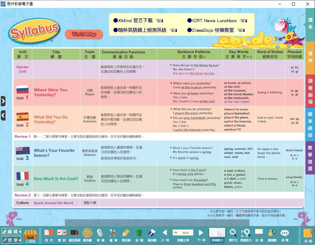 108學年下學期 國小 翰林版 英語電子書 Dino on the Go! 第8冊(課本、習作含解答) 教學光碟DVD版
