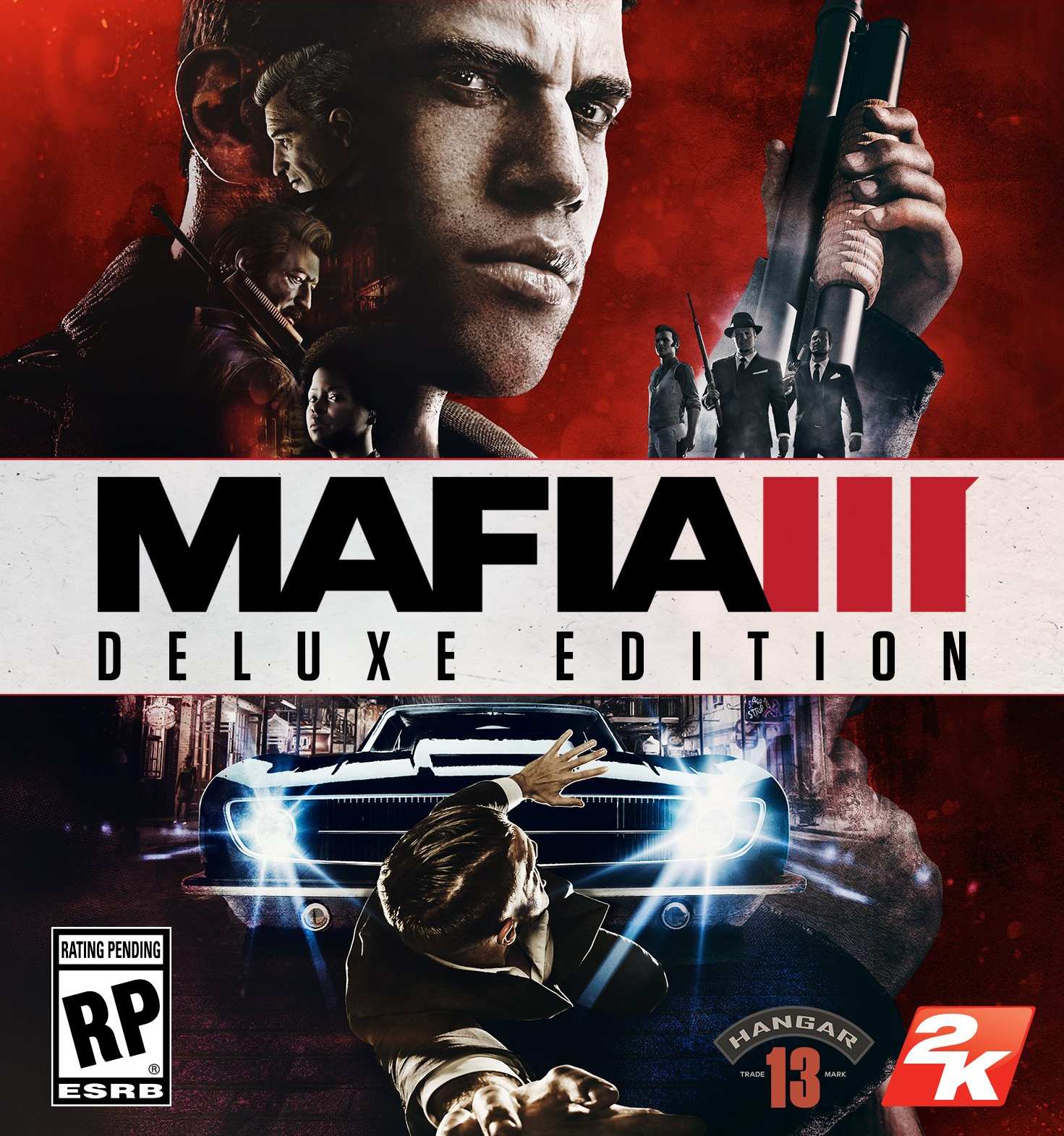 四海兄弟 III 黑手黨3 Mafia III(官方繁體中文整合0號升級檔+2DLCs豪華版) 繁體中文正式版(2片藍光版)