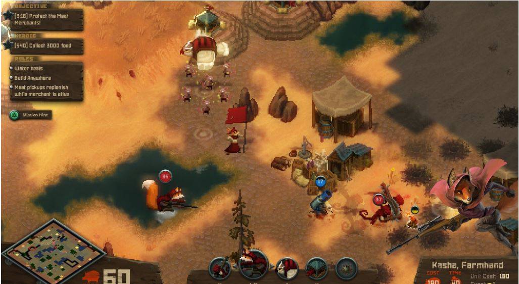 從牙到尾：老鼠大革命 v1.6.1.0 Tooth and Tail 動作冒險類(ACT)遊戲 中文版(DVD版)