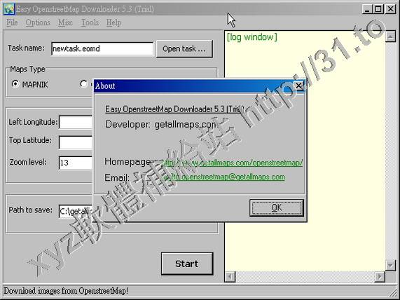 GetAllMaps Easy OpenstreetMap Downloader v5.5 英文正式版(地圖下載軟體)