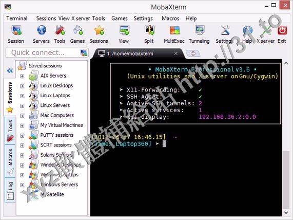 Mobatek MobaXterm Professional Edition v8.2 英文正式版(終端軟體)
